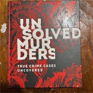 Nonfiction Psychology Unsolved Murders True Crime Cases Uncovered Hardcover Book